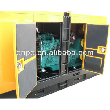 60hz electric start 100kva/80kw silent diesel genset with Dongfeng Cummins engine